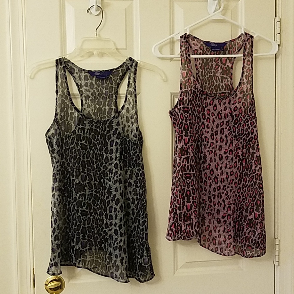 2 Miley Cyrus & Max Azira Tank Tops